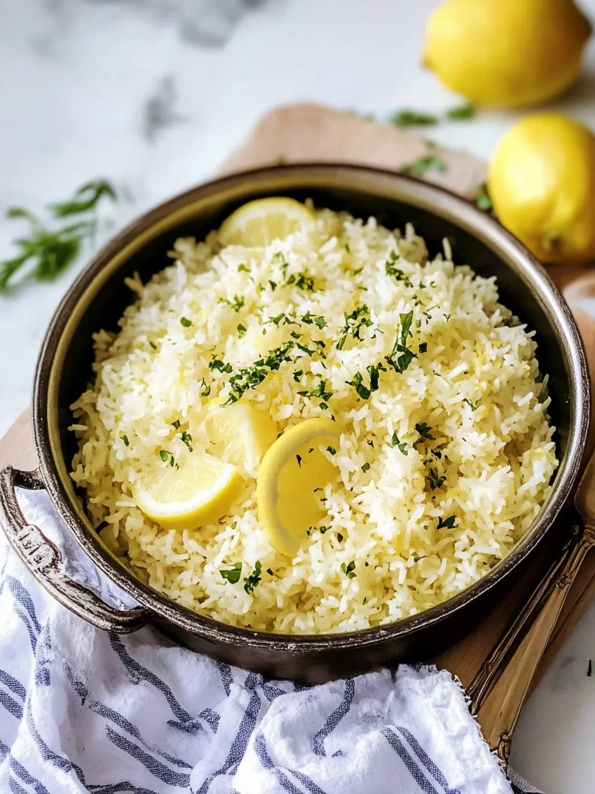 Greek Lemon Rice Recipe