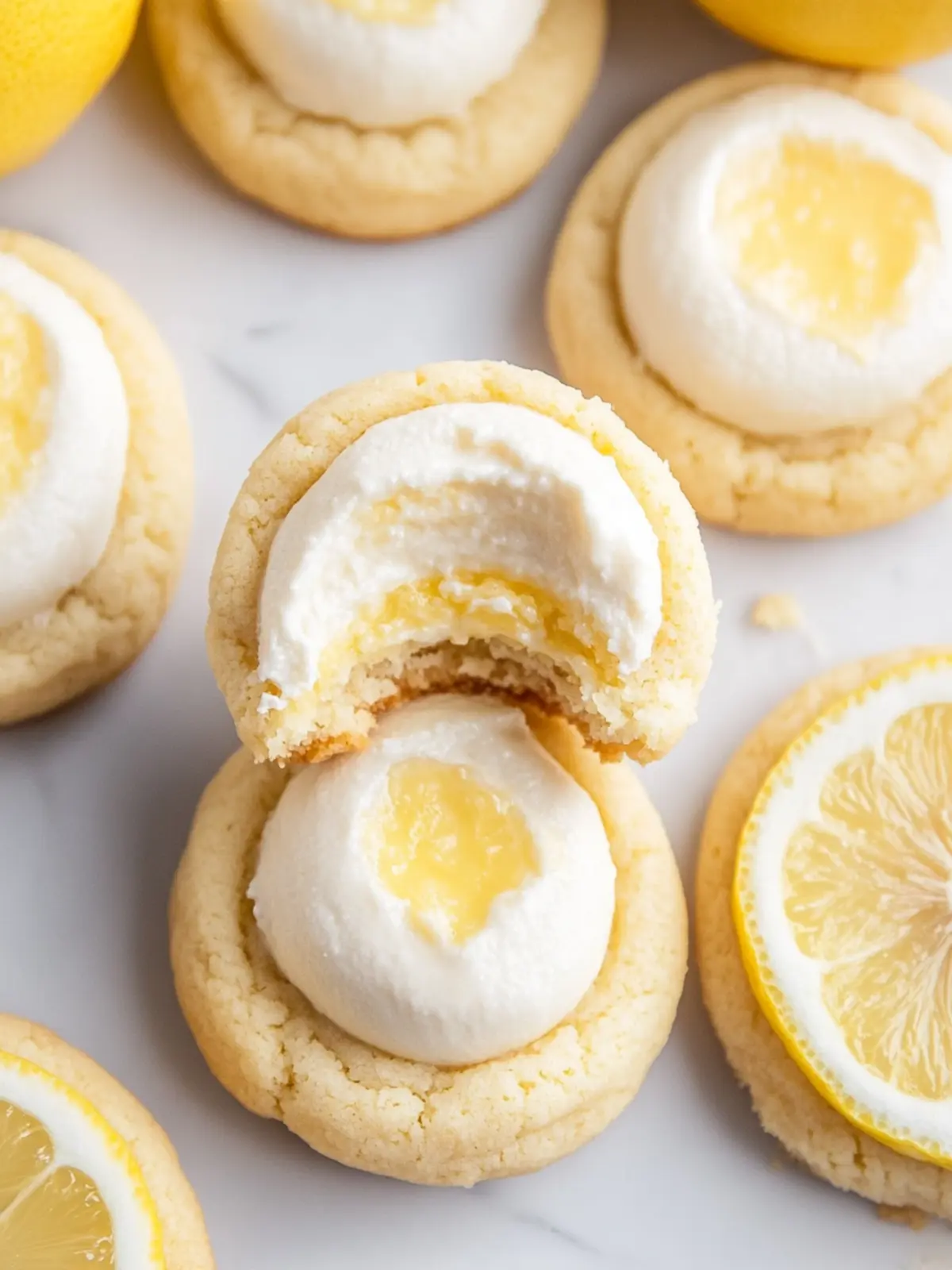 Lemon Cheesecake Cookies