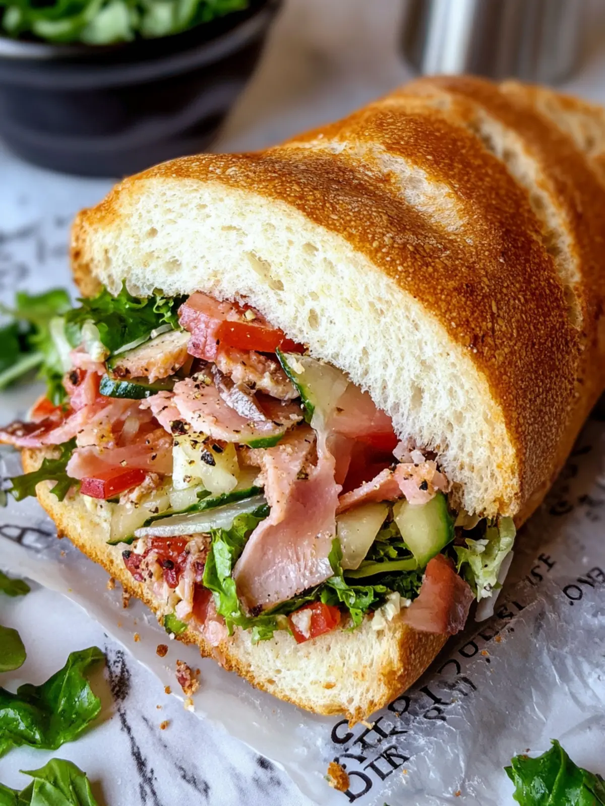 Chopped Italian Grinder Sandwich Recipe