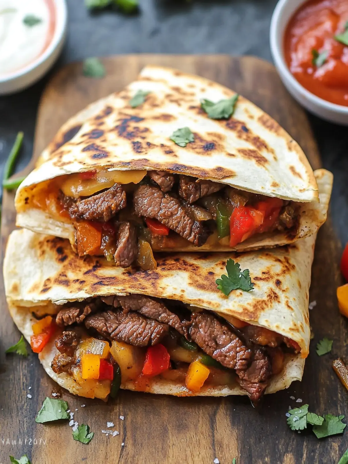 Steak Fajita Quesadillas