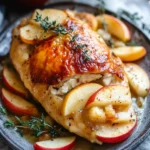 Apple and Brie Stuffed Chicken