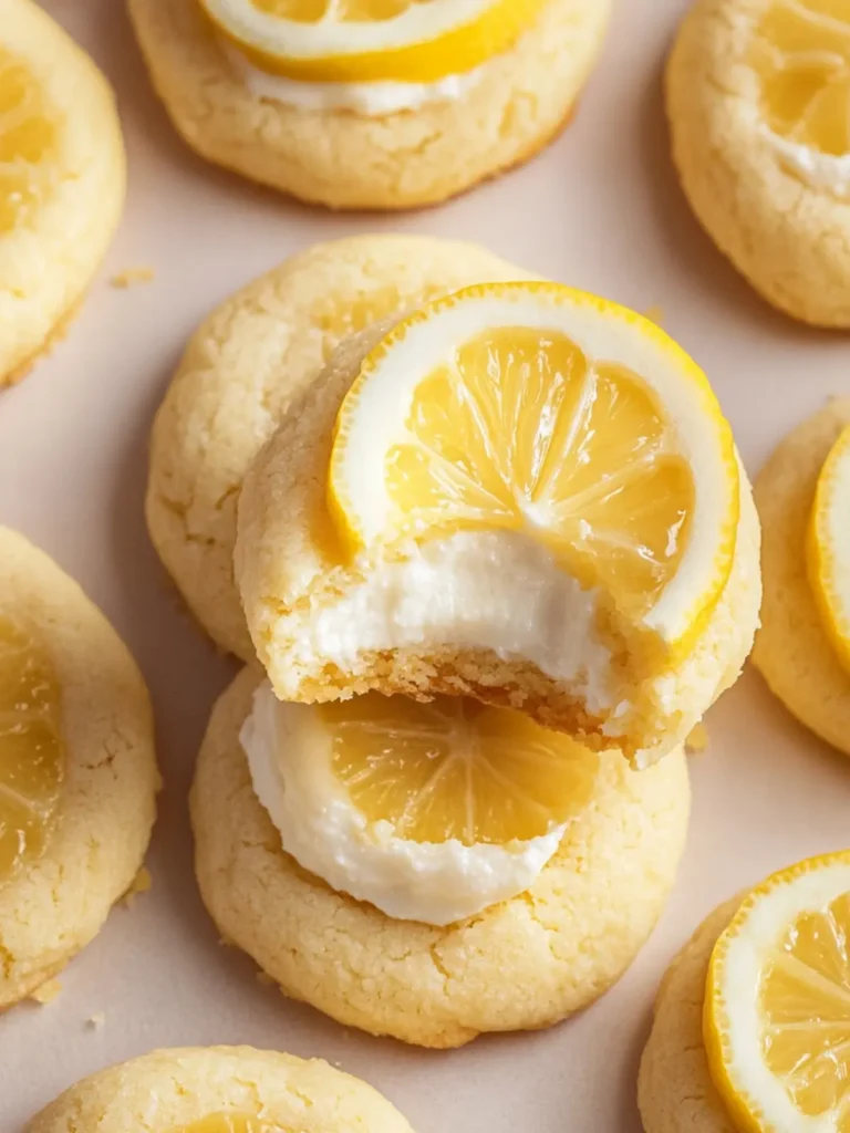 Lemon Cheesecake Cookies