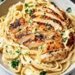 Low Calorie Chicken Alfredo