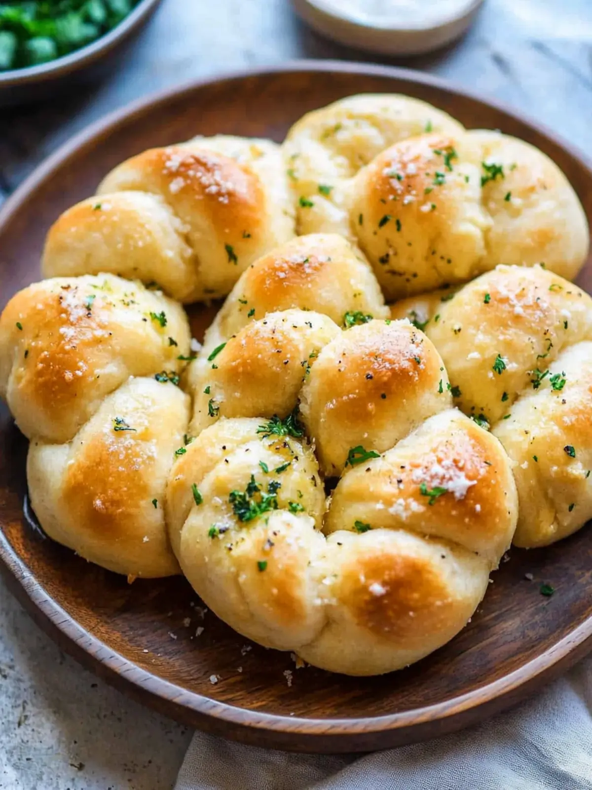 Pizza Dough Garlic Knots