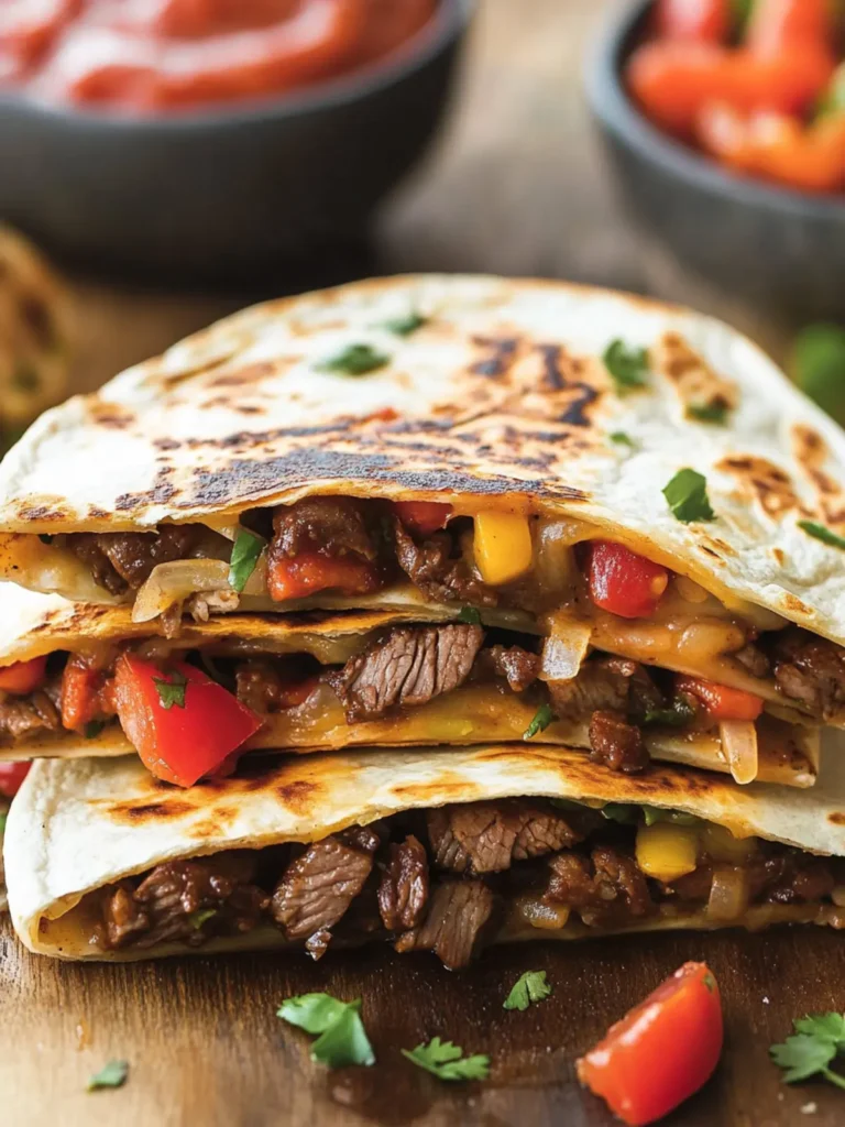 Steak Fajita Quesadillas
