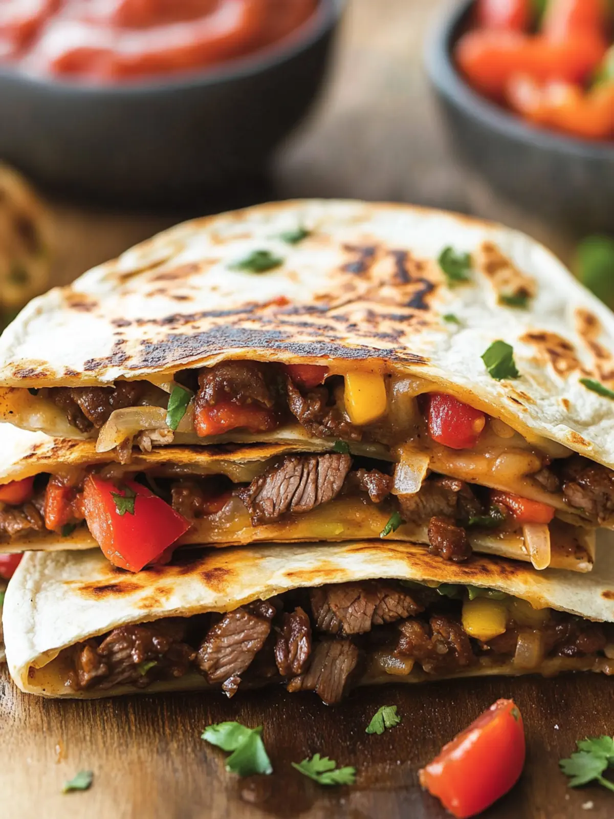 Steak Fajita Quesadillas