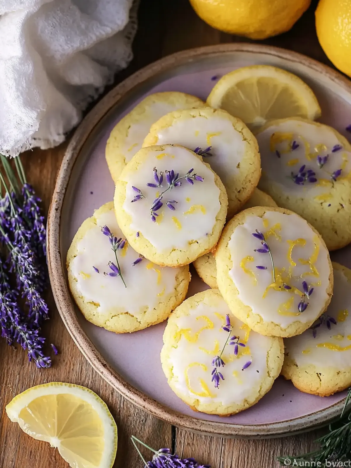 Lemon Lavender Cookies