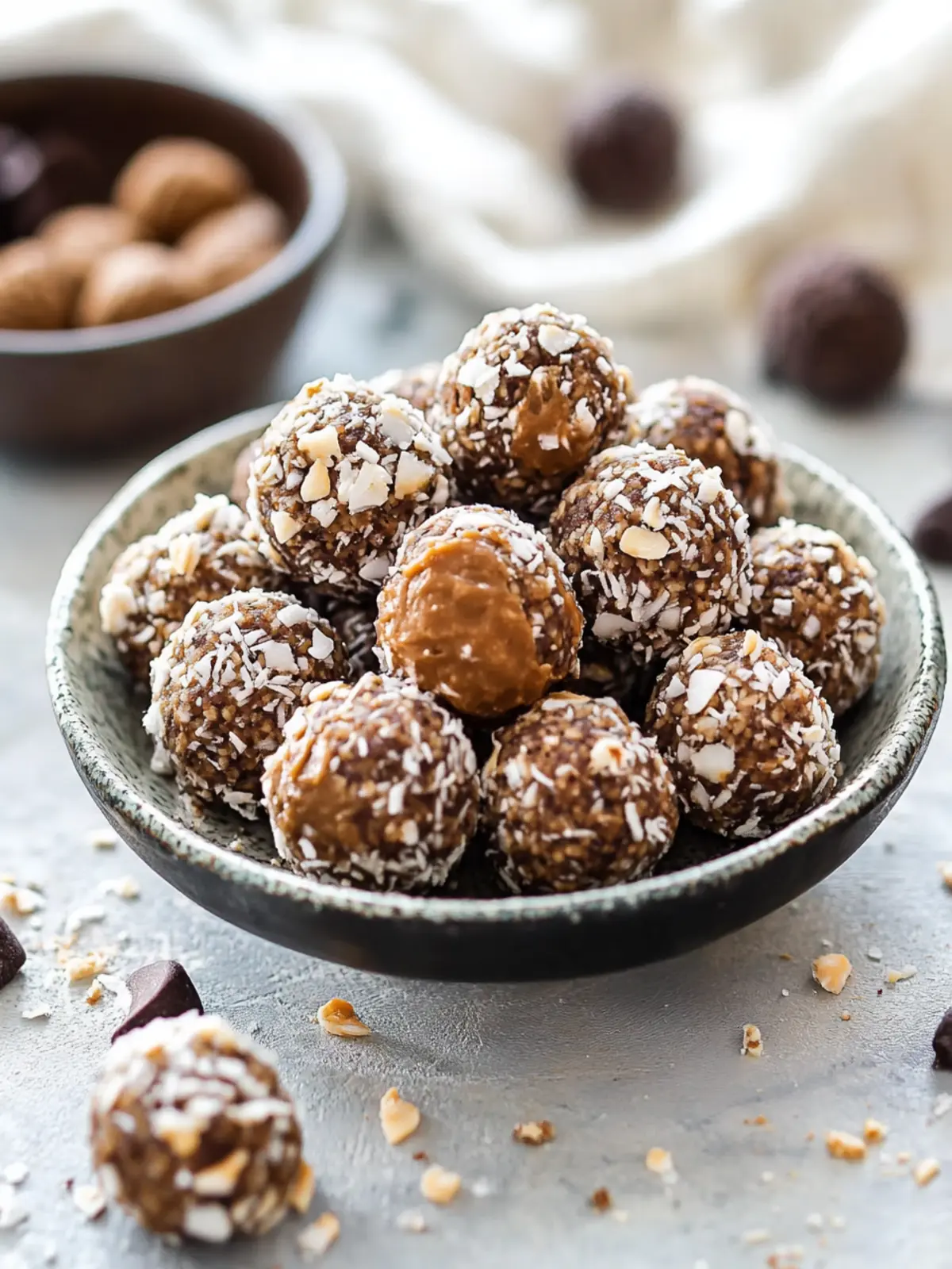 Samoa Cookie Protein Balls