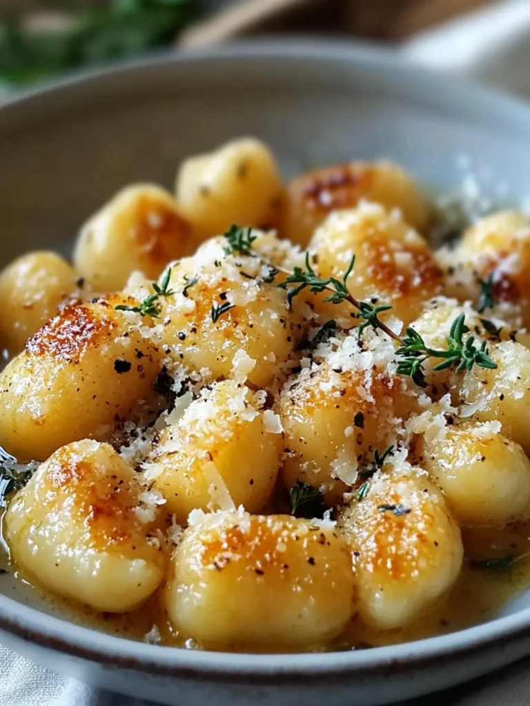 Savory Roasted Garlic Parmesan Gnocchi