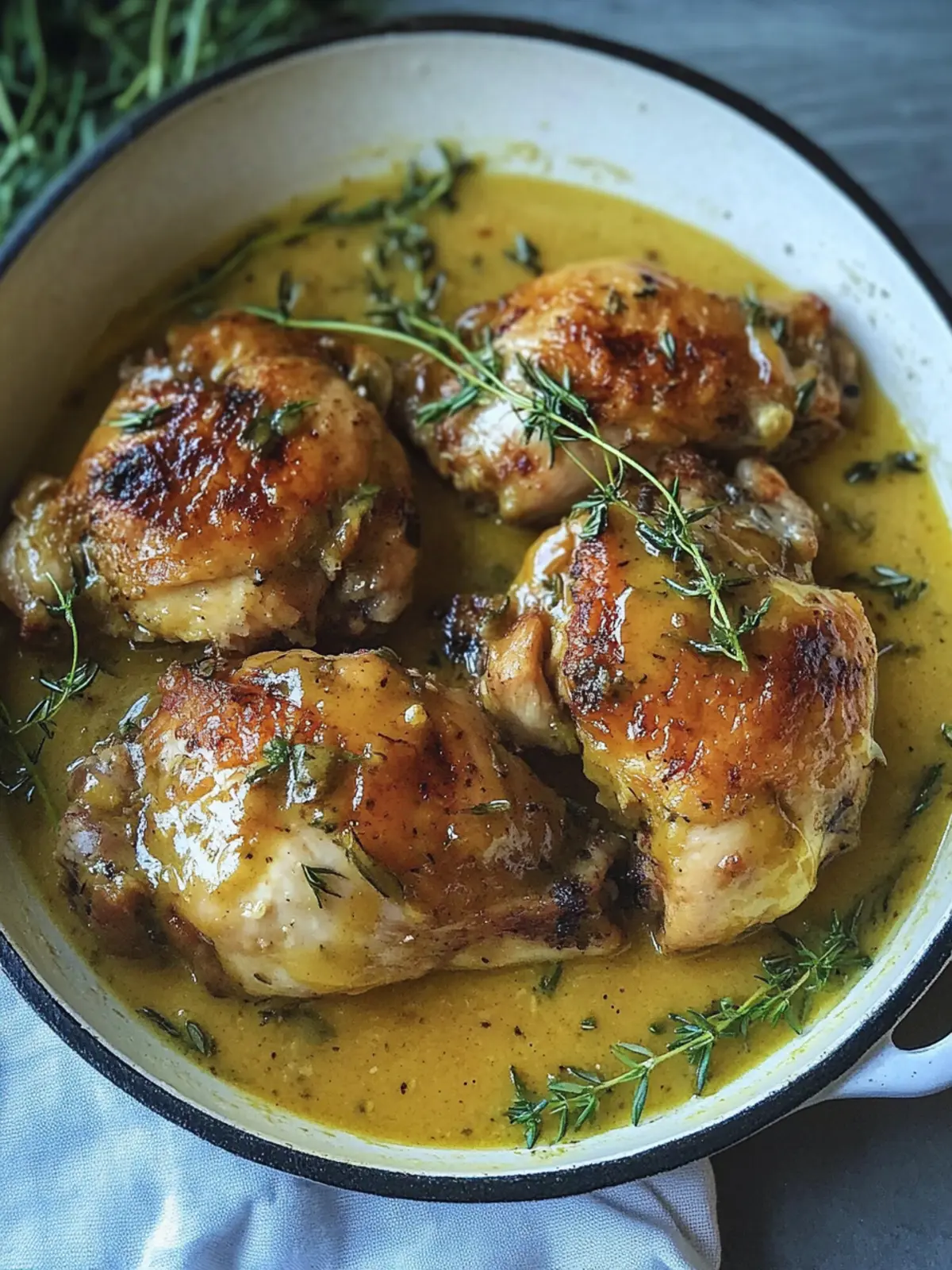 Chicken with Mustard