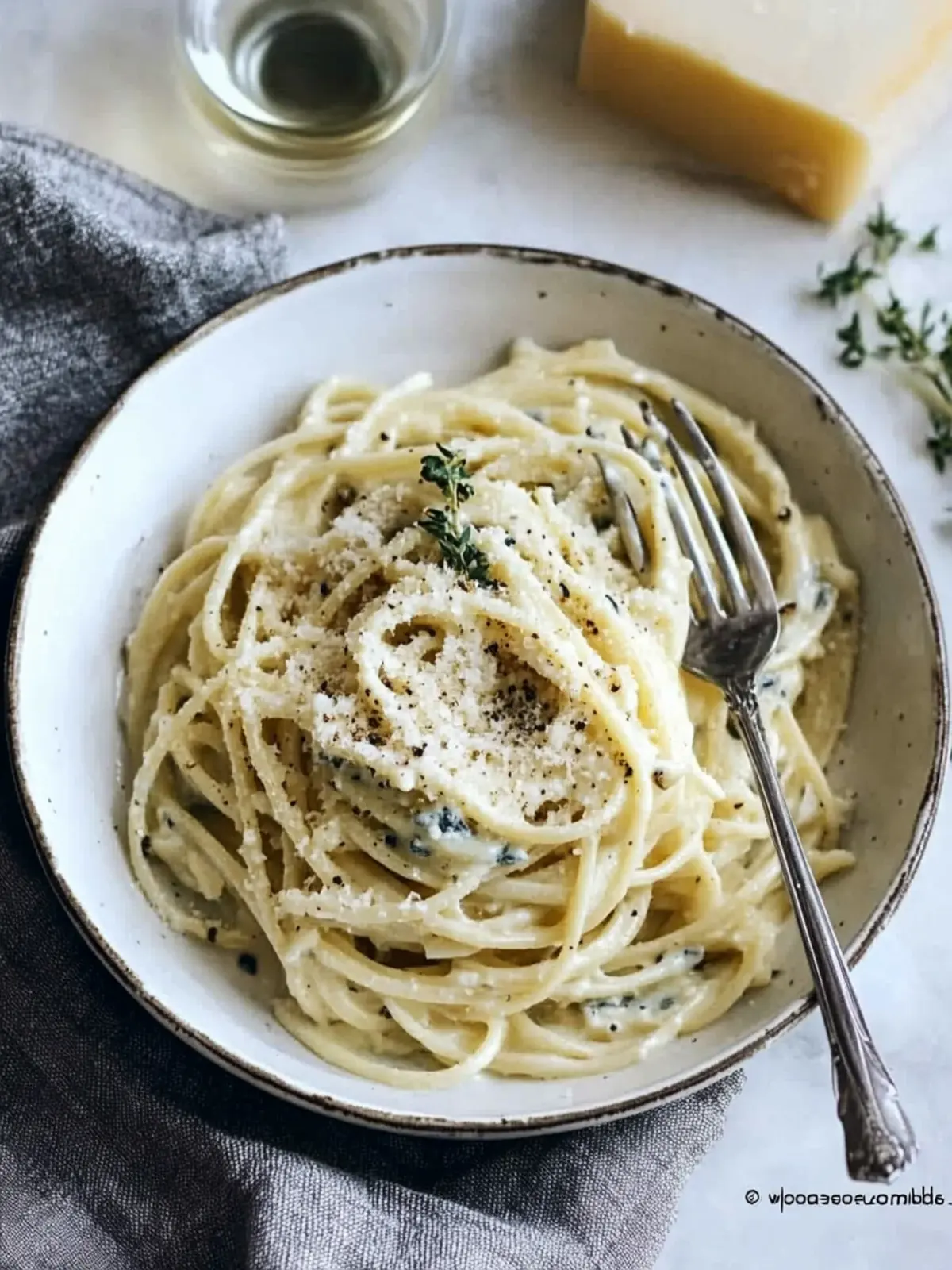 Blue Cheese Pasta