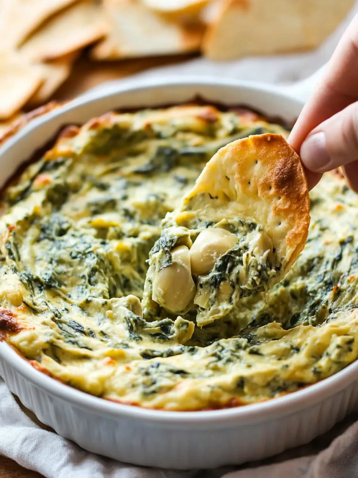 The Best & Easiest Vegan Spinach Artichoke Dip