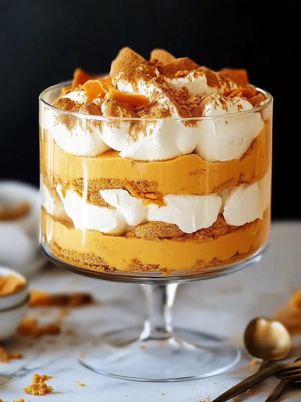 Pumpkin Cheesecake Trifle