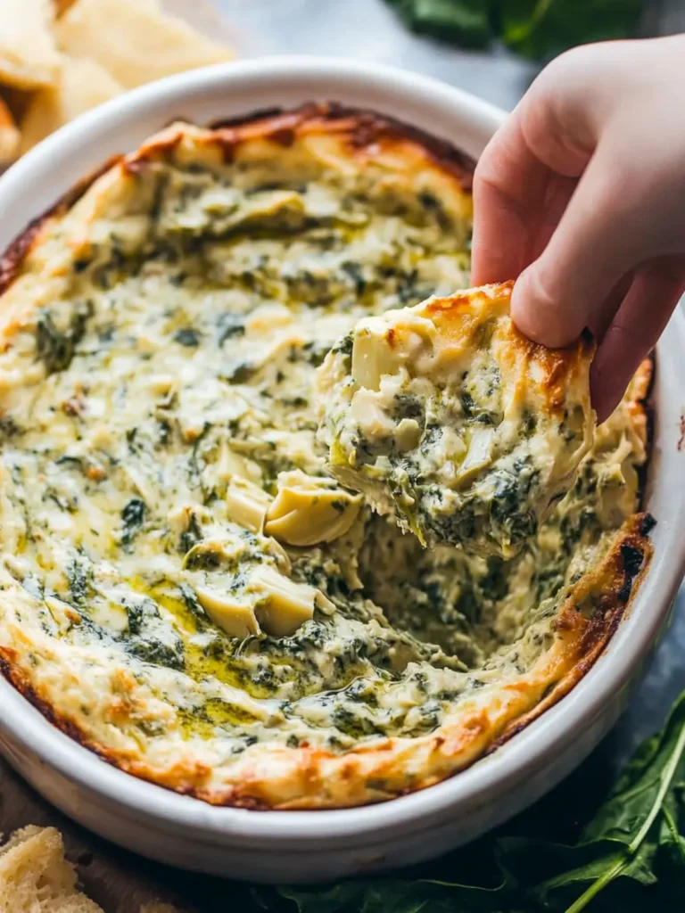 The Best & Easiest Vegan Spinach Artichoke Dip