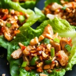 Asian Chicken Lettuce Wraps