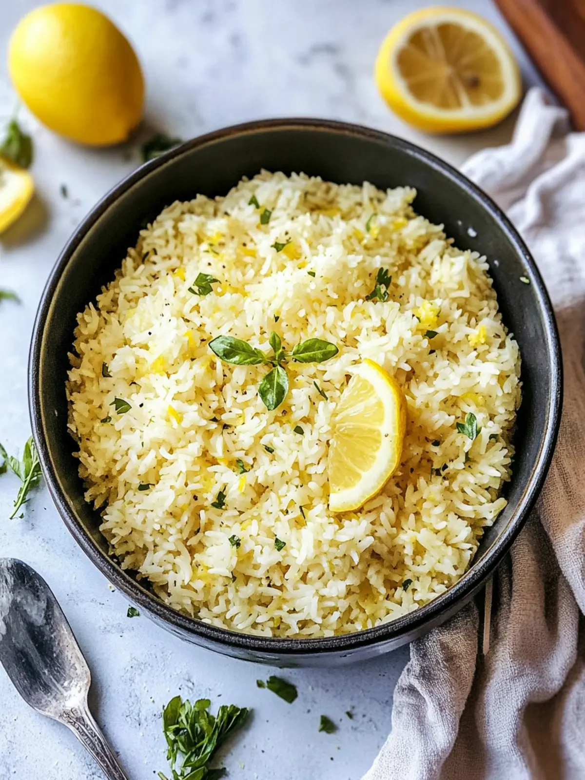 Greek Lemon Rice Recipe